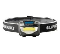 Blaupunkt Lampada Frontale LED 200 Lumen - Torcia da Testa con 3 Modalità, Luminosità Elevata e Leggerezza, Resistente all’Acqua, Lunga Durata, Alimentata a Batterie per Campeggio, Corsa ed Emergenze