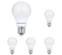 BLAUPUNKT Lampadina LED Classica A60, lampada, E27, 6W, sostituisce da 60W, Bianco freddo 6000K, luce fredda, non dimmerabile, 600 lumen, ambienti, interno esterno, 1 pezzo (confezione da 5)