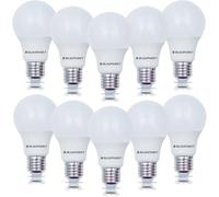 Blaupunkt Lampadina LED con Attacco E27 - Classico - Luce del Giorno - 9W - Equivalenti a 60W - Luce Bianca Naturale 4000K - Lampadine Efficienza e Risparmio Energetico - Lampada - Box 10 Pezzi