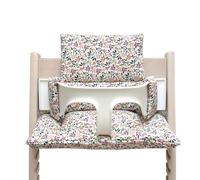 Blausberg Baby - Cuscino Set compatibile con seggiolone Tripp Trapp Stokke - fatto in Germania, materiali certificati OEKO-TEX 100 - Foglie Colorate