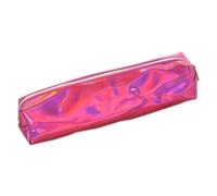 Blausky 1 astuccio portapenne, per adolescenti, con laser, 21 x 6 x 3 cm, bianco, Colore: rosso, 21x6x3cm