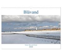 Blåvand - Sonne, Meer und Strand (Wandkalender 2026 DIN A3 quer), CALVENDO Monatskalender: Stimmungsvoll gestaltete Bilder von Blåvand an der dänischen Nordseeküste