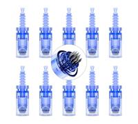 Blayram Dermapen 12 Aghi Cartucce, 10 pezzi Dermapen Cartuccia di Ricambio Confezionata Singolarmente (36 Aghi)