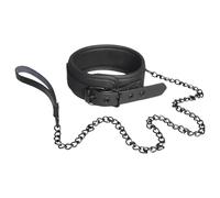 Dream Toys Blaze Collar and Leash Black