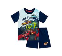 Blaze e le Mega Macchine Pigiama per Bambini I Pigiama per Ragazzi con Camion e Auto | età da 18 Mesi a 8 Anni | Merchandising Ufficiale