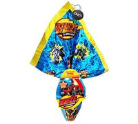 Blaze e le Mega Macchine, Uova di Cioccolato Finissimo al Latte con Sorpresa 150gr + Portachiavi CAIYA® - Pasqua 2023