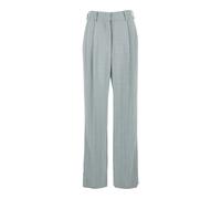Blazé Milano, ,Trousers ,Donna ,Grigio ,L Pantaloni ampi a righe