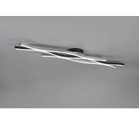 Plafoniera BLAZE 641210305 metallo alluminio e nero