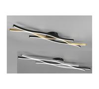 BLAZE PLAFONIERA MODERNA LED 35W LUCE 2300-3000-4000K DIMMERABILE IN METALLO 2 FINITURE COLORE