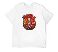 Blaze Ya Dead Homie Burning City T-Shirt Graphic Top Printed White XL