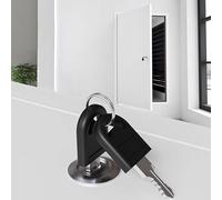 Blazea Sportello Ispezione Pannello di Accesso in Alluminio con Serratura, Sportello di Servizio Isolato e Fonoassorbente, Botola di Ispezione a Parete per Impianti Interni(800x900mm)