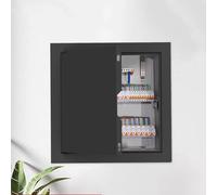 Blazea Sportello Ispezione Pannello di Accesso Magnetico a Filo (Piccolo) Sportello di Accesso per Cartongesso Sportello di Ispezione per Pareti e Soffitti(Black,40x50cm)