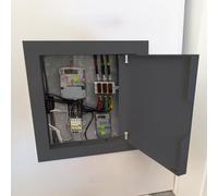Blazea Sportello Ispezione Sportello di Accesso Idraulico Piccolo con Chiusura Magnetica, Pannello di Accesso per Parete/soffitto, Sportello di Ispezione e Sportello di Servizio(Black,40x50cm)