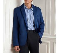 Blazer blu da uomo con revers e monopetto, per occasioni formali/ufficio Questo collegamento vende solo blazerL,M,S,XL,XS,XXSColore unicoPoliestere