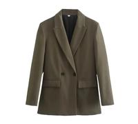 Blazer casual da donna a maniche lunghe con bottoni slim fit, EN8, M