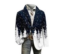 Blazer casual da uomo in velluto a coste vestibilità classica monopetto risvolto colletto giacche vintage slim fit tinta unita lavoro elegante blazer autunno inverno quotidiano leggero tempo libero