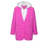 Blazer da donna Studio Untold taglie forti oversize con cappuccio 834073