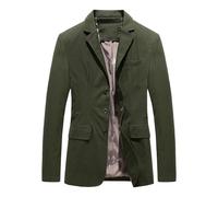 Blazer da Uomo con Un Bottone Blazer da Uomo a Scacchi Slim Fit Giacca con Bottone Elegante Giacca Affare Giacche da Abito Casual Cappotti Twill Moda Cappotto Autunno Blazers con Risvolto Classico