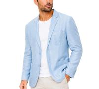 Blazer Da Uomo In Lino Giacca Casual con 2 Bottoni E Revers A Punta Giacca In Lino Da Uomo Elegante E Casual Blazer Da Lavoro Ufficio Giacca Sportiva per Spiaggia Matrimonio Festa Azzurro Cielo Tagl