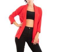 Blazer donna giacca elegante casual basic monopetto primavera TOOCOOL VI-80021