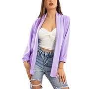 Blazer donna giacca elegante casual basic monopetto primavera TOOCOOL VI-80021