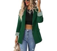 Blazer Donna Versione della Tuta per Il Blocco dei Colori A Manica Lunga-G76Z317-Xs