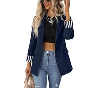 Blazer Donna Versione della Tuta per Il Blocco dei Colori A Manica Lunga-G76Z319-M