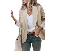 Blazer Donna Versione della Tuta per Il Blocco dei Colori A Manica Lunga-G76Z327-L