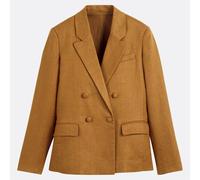 Blazer doppiopetto largo, Signatures ISEULT Marrone XL Tinta unita