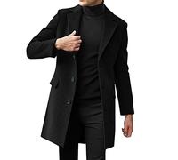 Blazer, giacca da uomo nera, XXXL, elegante, da lavoro, leggera, casual, alla moda, smoking alla moda, da uomo, slim fit, traspirante, per matrimonio, Nero , XXL-9XL