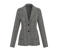 BLAZER IN STUOIA STRETCH DONNA EMME MARELLA Bianco, Nero