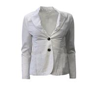 Blazer In Twill Lavato Bianco Da Donna Gant Michael Bastian $295 NWT