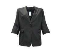 Blazer NWT Da Donna Nero Casanova Con Collo A Revers Marina Rinaldi