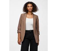 Blazer taglio dritto Marrone XS Tinta unita
