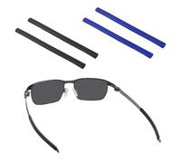 BlazerBuck Calze di ricambio per occhiali Oakley Tincup OX3184 / Tincup 0.5 OX5099, Nero e blu., Taglia unica