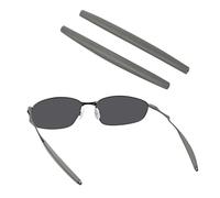 BlazerBuck Calzini di ricambio per occhiali da sole Oakley Whisker/WireTap/Juliet/A Wire, Grigio, Taglia unica