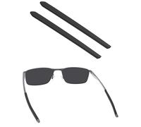 BlazerBuck Cuscinetti auricolari di ricambio da 136 mm per occhiali da sole Oakley Socket 5.0 OX3217/Socket 5.5 OX3218, Nero , 0