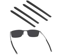 BlazerBuck Cuscinetti auricolari di ricambio da 136 mm per occhiali da sole Oakley Socket 5.0 OX3217/Socket 5.5 OX3218, nero e nero., 0