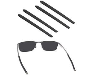 BlazerBuck Cuscinetti auricolari di ricambio da 136 mm per occhiali da sole Oakley Socket 5.0 OX3217/Socket 5.5 OX3218, nero e nero., 0