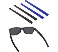 BlazerBuck Cuscinetti auricolari di ricambio per occhiali da sole Oakley Marshal MNP OX8091, Nero e blu., 0