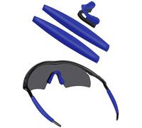 BlazerBuck Kit di calze di ricambio Earsocks & Nosepieces per occhiali da sole Oakley M Frame Series - Blu