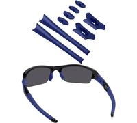 BLAZERBUCK Kit di calze di ricambio per auricolari e naselli per occhiali da sole Oakley Flak Jacket XLJ, blu navy