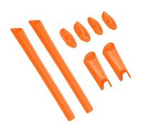BLAZERBUCK Kit di calze di ricambio per auricolari e naselli per occhiali da sole Oakley Half Jacket XLJ, arancione