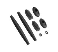 BlazerBuck Kit di calze di ricambio per auricolari e naselli per occhiali da sole Oakley Mars, Nero , 0