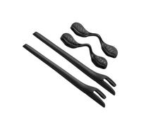 BLAZERBUCK Kit di calze di ricambio per auricolari e naselli per occhiali da sole Oakley Radar EV Series, colore nero
