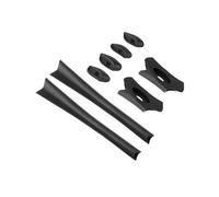 BLAZERBUCK Kit di Ricambio per Calzini Earsocks & Nosepieces for Oakley Flak Jacket XLJ Sunglass, Nero, Taglia Unica