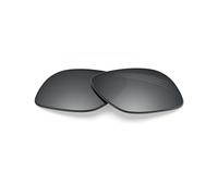 BlazerBuck Lenti di ricambio polarizzate anti-sale per occhiali da sole Oakley Gascan, Argento Cromato - Polarizzato, 0