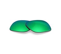 BlazerBuck Lenti di ricambio polarizzate anti-sale per occhiali da sole Oakley Sylas Asian Fit OO9448F da 58 mm, Verde Smeraldo Polarizzato, 0
