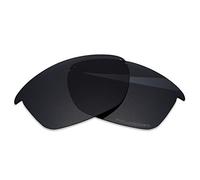 BLAZERBUCK Lenti di ricambio polarizzate per occhiali da sole Oakley Unstoppable OO9191, Nero Polarizzato, 0