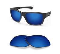 BLAZERBUCK Lenti polarizzate di ricambio per occhiali da sole Oakley Jupiter Squared OO9135, Blu notte - Polarizzato, 0